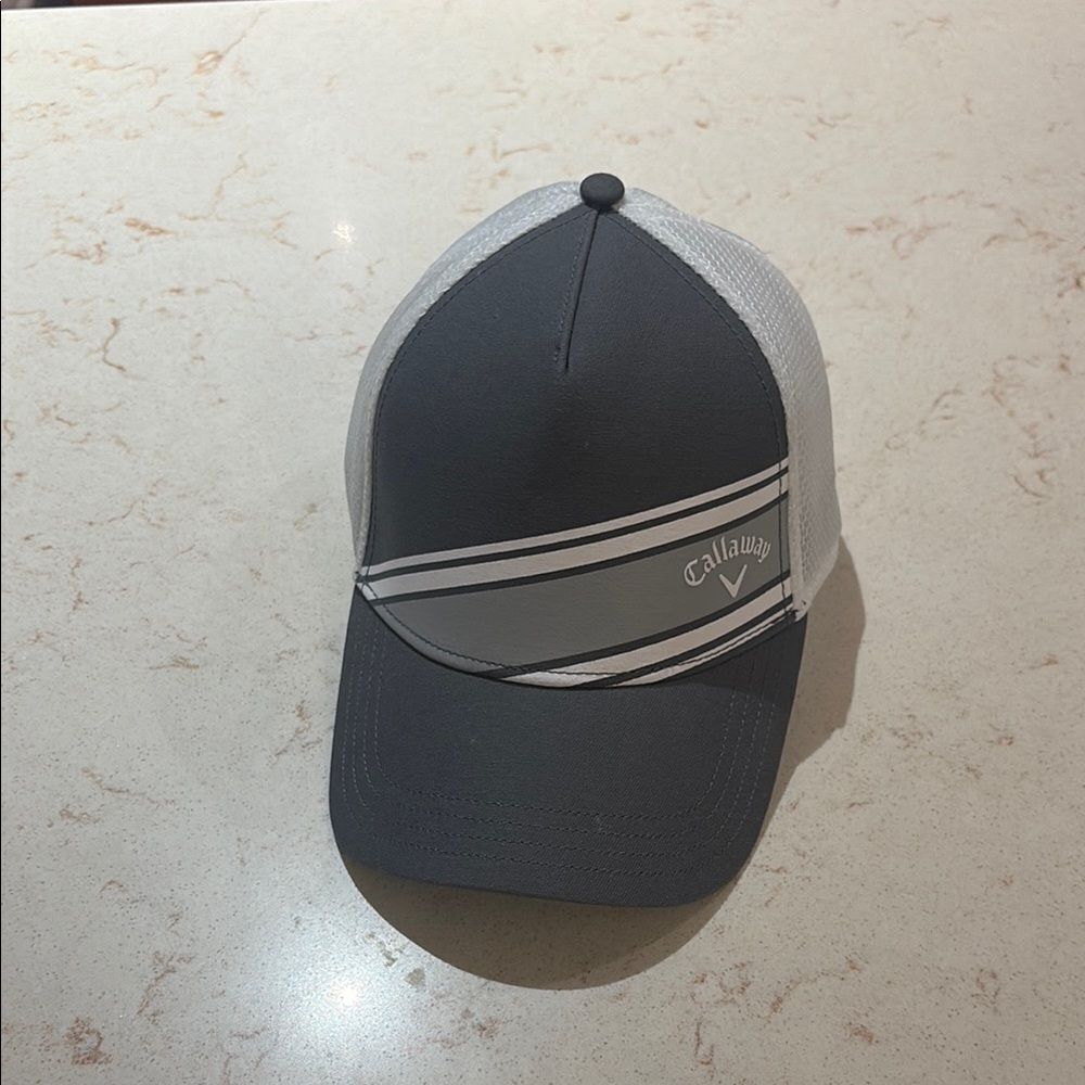 Callaway golf striped ballcap snapback